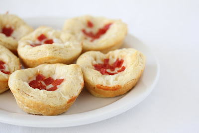 photo of a plate of Pepperoni Pizza Bites