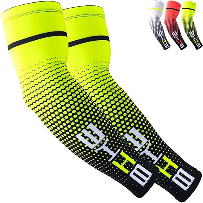 UV Sun Protection Cooling Compression Sleeves Arm Sleeves Men Women Cycling