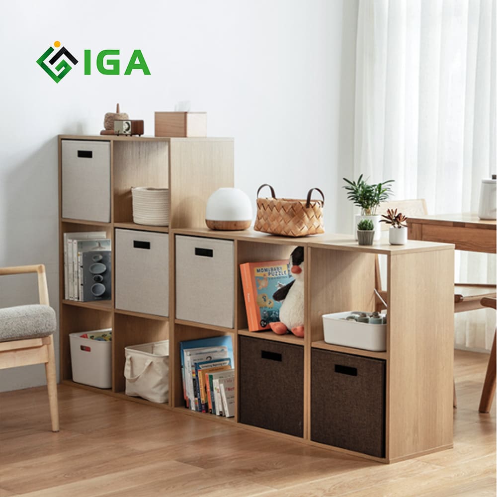 Với những ưu điểm vượt trội trên, IGA tự hào là đơn vị cung cấp kệ sách trang trí chất lượng, uy tín đến tay quý khách hàng.