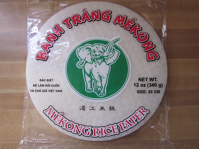 rice paper wrappers in packaging 