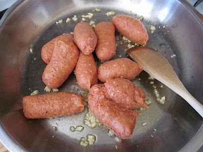 cook sausage