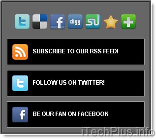 Bookmark and Share Homepage Widget Style 1 Bookmark and Share Homepage Widget Style 1