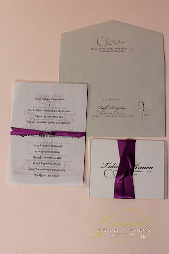 armenian wedding invitations, dual language wedding invitation, wedding invitation two languages, multi-language wedding invitation, vellum wedding invitation