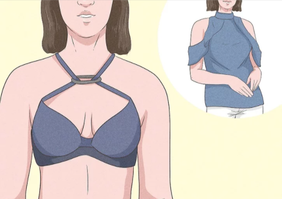 how to wear off shoulder tops with bras