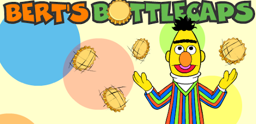 Sesame Workshop Bert's Bottle Caps