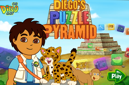 Diego's Puzzle Pyramid Game