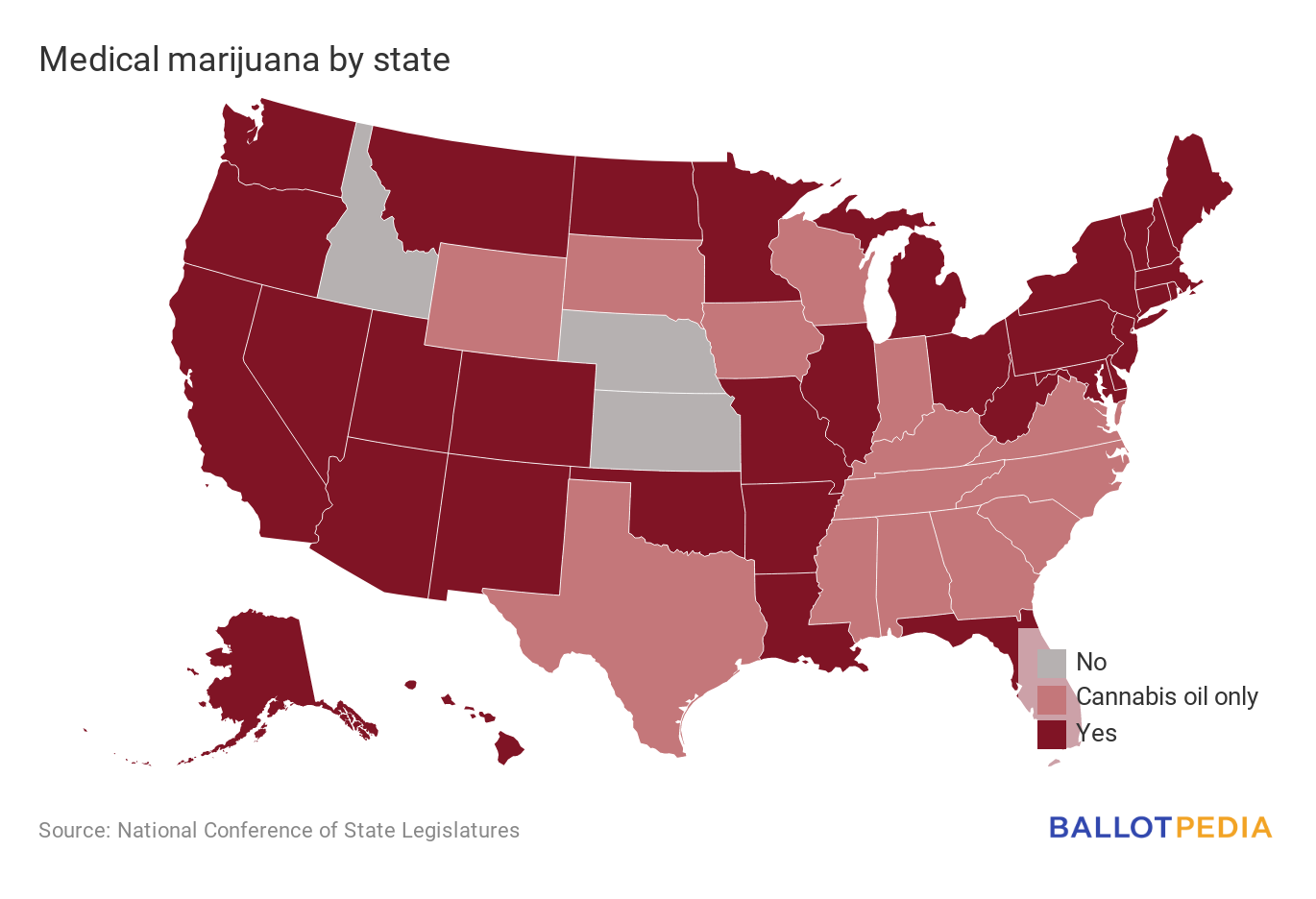 Medical marijuana by state