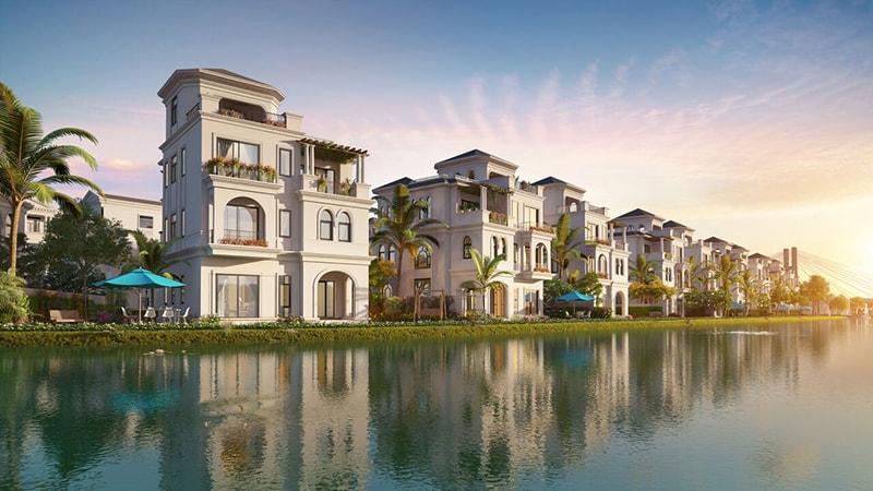 Ba mặt là sông tạo không khí mát mẻ