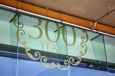 Ascot Racecourse 300 Year Anniversary sign in England