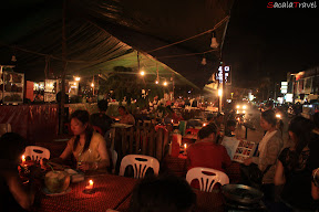the food area