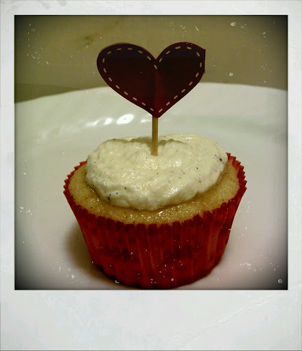 Vanilla bean cupcakes