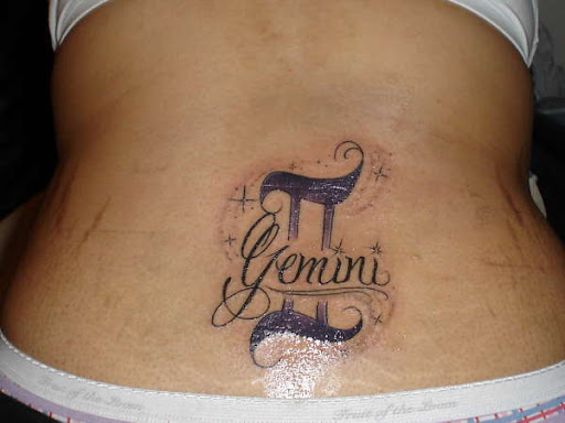 Variations of Gemini Tattoo Art