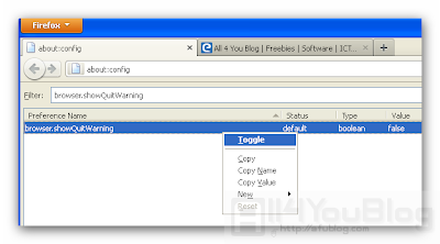 Cách bật hộp thoại yêu cầu lưu Tab đã mở trong Firefox 4