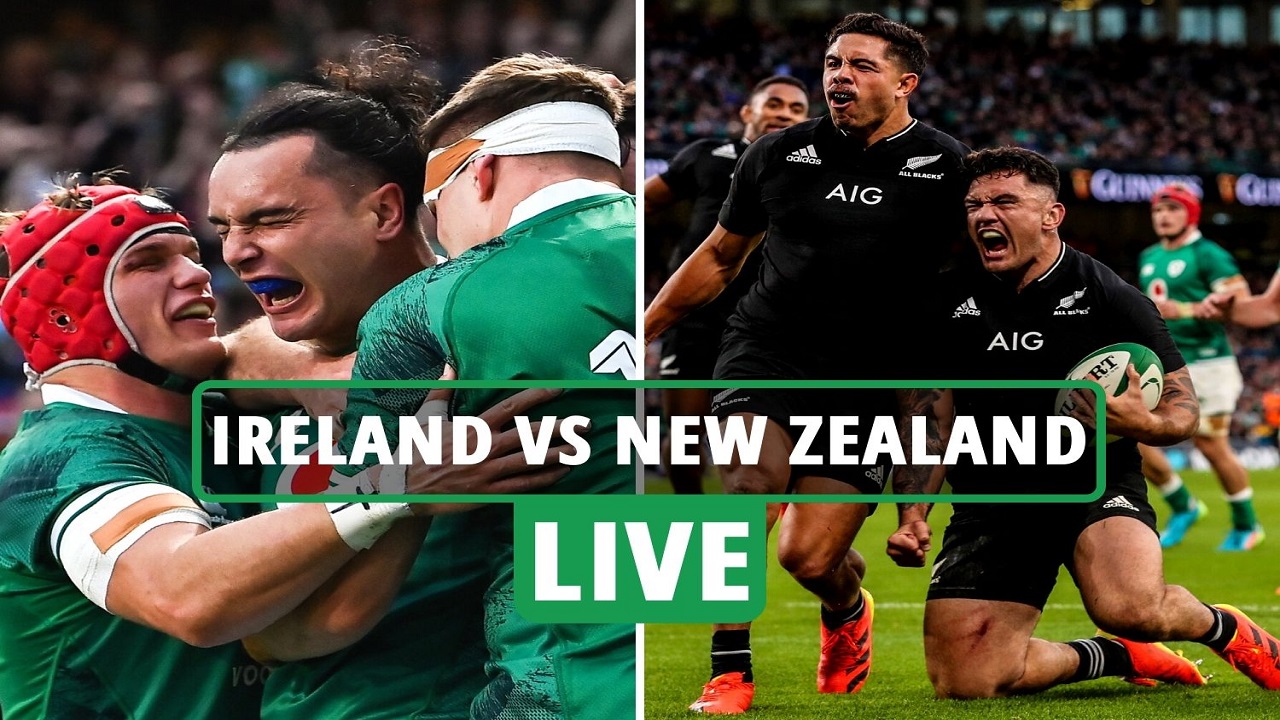 Watch New Zealand All Blacks vs Ireland live free stream rugby