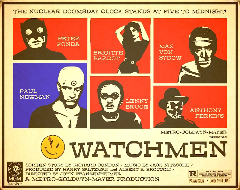 Posters de películas alternativas Watchmen