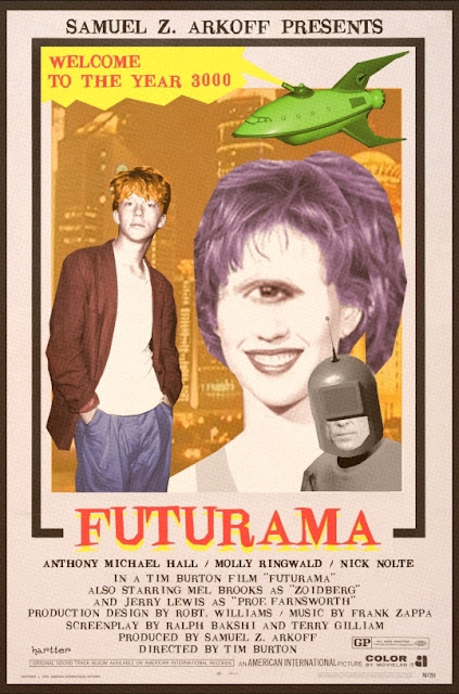 Posters de películas alternativas Futurama_hartter