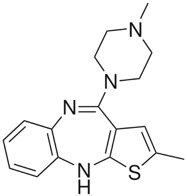 Structure Of Olanzapine