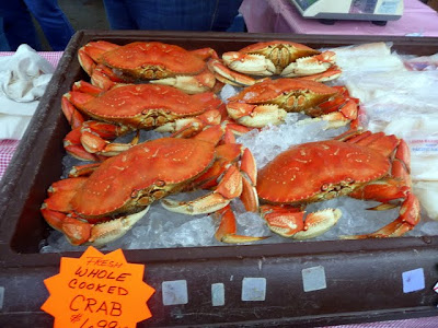 Portland Farmers Market PSU Linda Brand Crab seafood