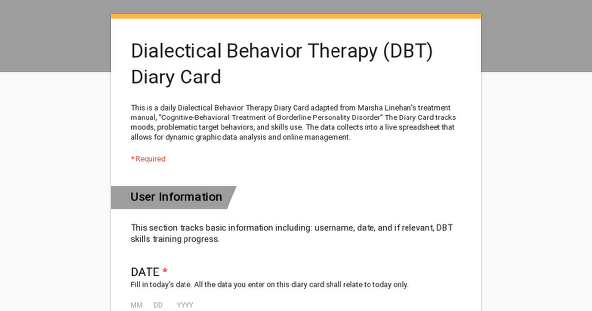 Dialectical behavioral therapy for children