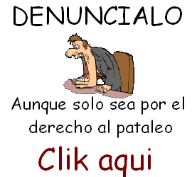 No seas complice y denuncialo