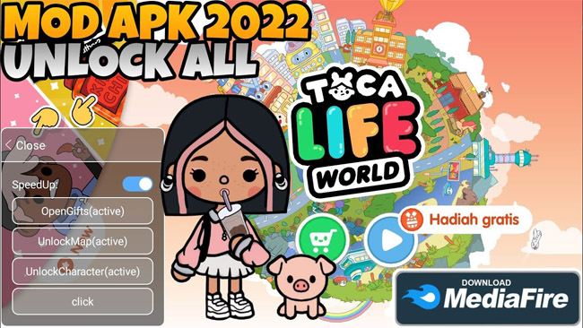 Toca Life World Mod Apk (Unlocked All) Versi Terbaru 2022
