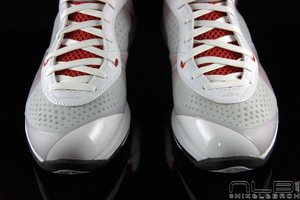 The Showcase Nike LeBron 8 V2 WhiteBlackSport Red