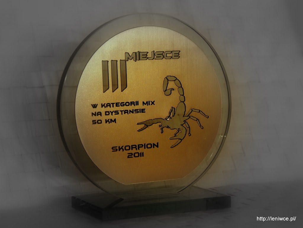 Trofeum za III miesjce w mixach
