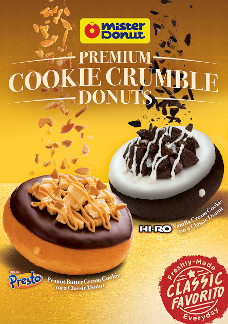 Mister Donut teams up with Presto and Hi-Ro to launch these new classic of donuts 