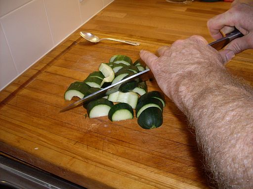 Chopping Cuke