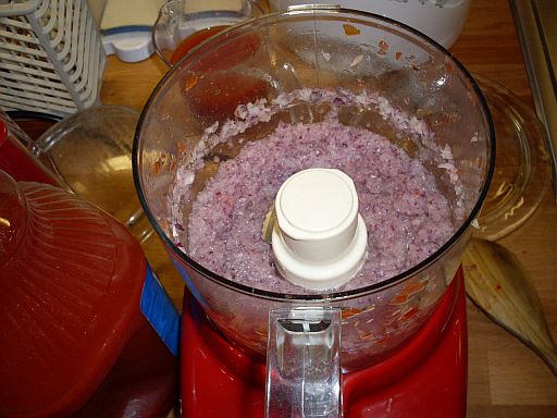 Pulsed Purple Onions