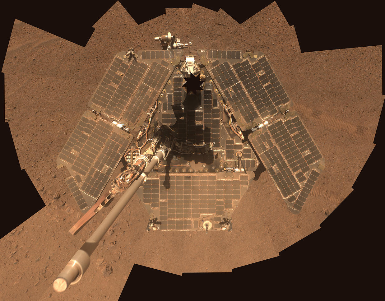 солнечные панели марсохода Opportunity