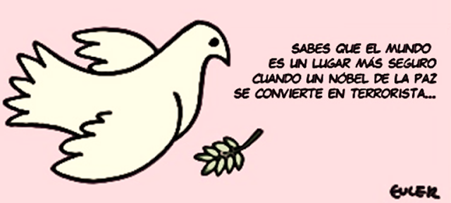 el premio nobel paz es un asesino