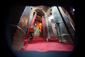 Inside some of the Lalibela churches