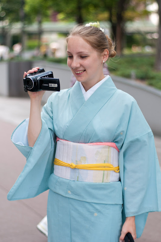В кимоно по Токио 