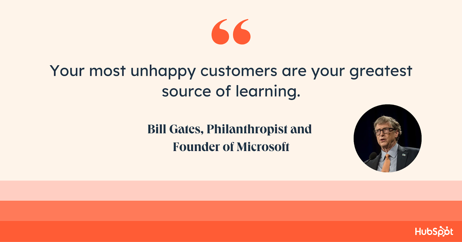 customer satisfaction quotes, Bill Gates