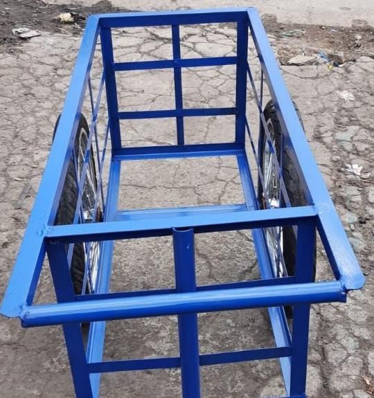 Jual Roda gerobak dorong rangka besi untuk angkutan barang | Shopee  Indonesia