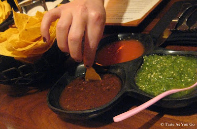 Tortilla Chips and Salsa at Dos Caminos in New York, NY - Photo by Taste As You Go