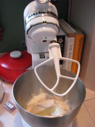 Kitchenaid Challah Dough Prep - Photo Courtesy of Hillary Kwiatek