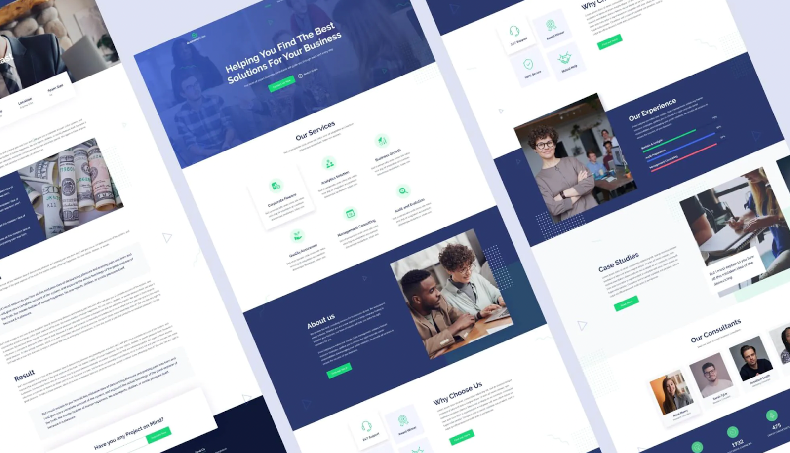 Marketing Agency WordPress Templates 