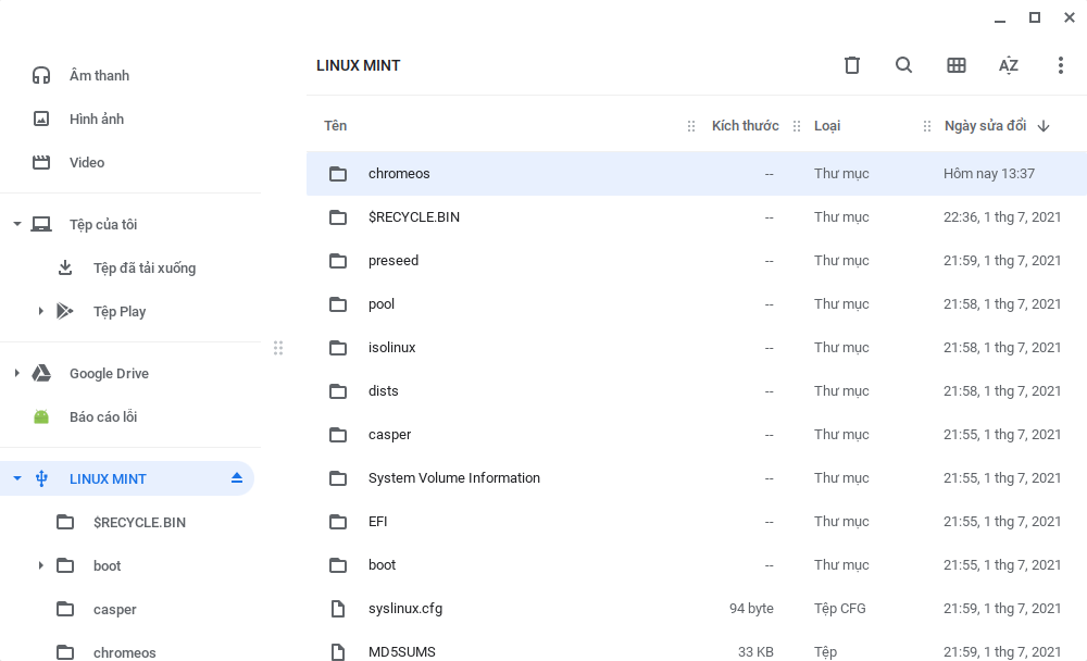file manager chrome os