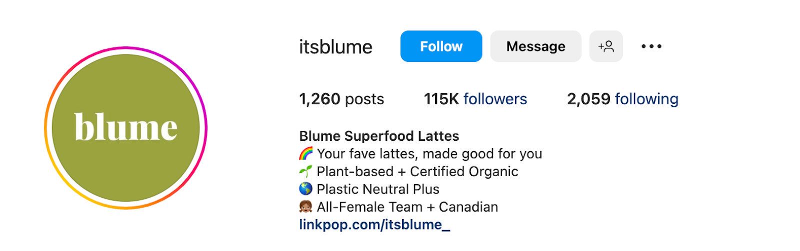 what is bio at instagram