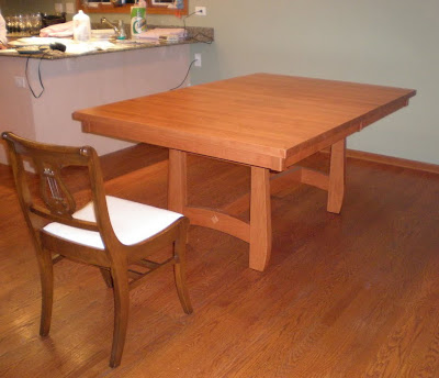 68 x 46 Montreal Table in Red Cherry