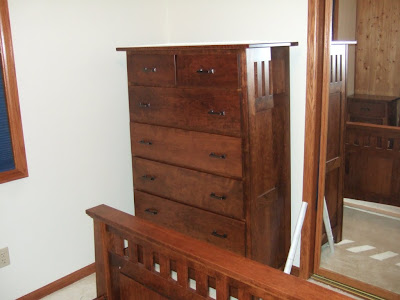 40 x 50 Teton Dresser and Dresser in Antique Cherry