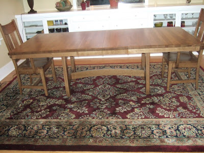 70 x 42 Montreal Table and Montrose Chairs Rustic Oak