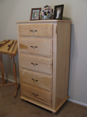 Lotus Dresser in Natural Hard Maple, Custom Hardware