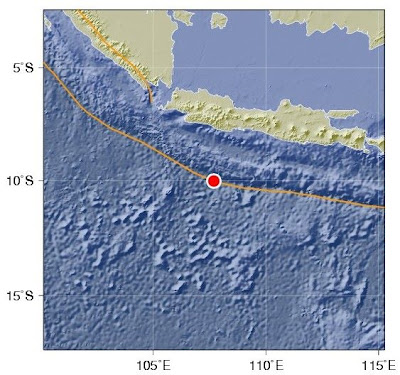 Info gempa terkini - Cilacap 7.1SR, 4 April 2011