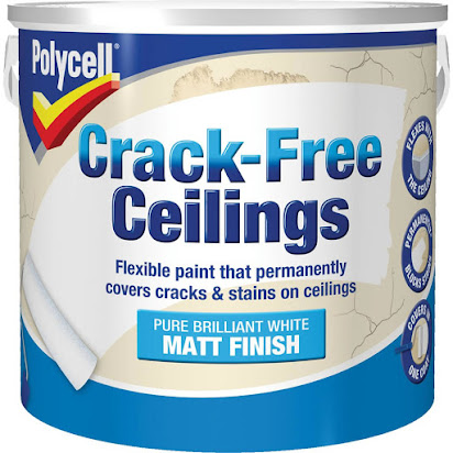 Polycell Crack Free Ceiling Smooth Matt Flexible Paint