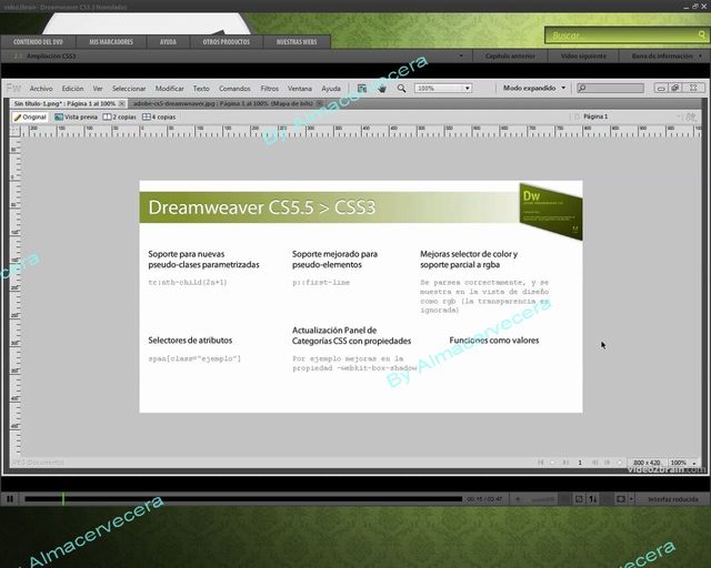 adobe dreamweaver CS 5.5 v11.5 Español 1