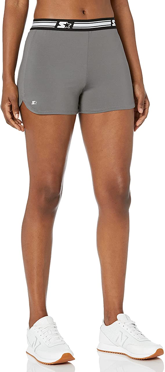 Starter Women's 3" Logo Waistband Training Short, Amazon Exclusive