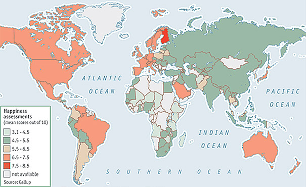 world map of happiness small Peta peta terlarang...